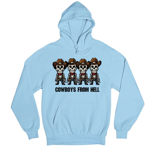 pantera cowboys from hell toon hoodie hooded sweatshirt winterwear music band buy online usa united states of america the banyan tee tbt men women girls boys unisex baby blue