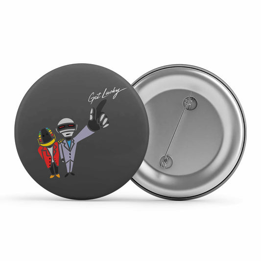 daft punk get lucky badge pin button music band buy online india the banyan tee tbt men women girls boys unisex