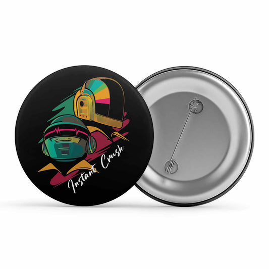 daft punk instant crush badge pin button music band buy online india the banyan tee tbt men women girls boys unisex