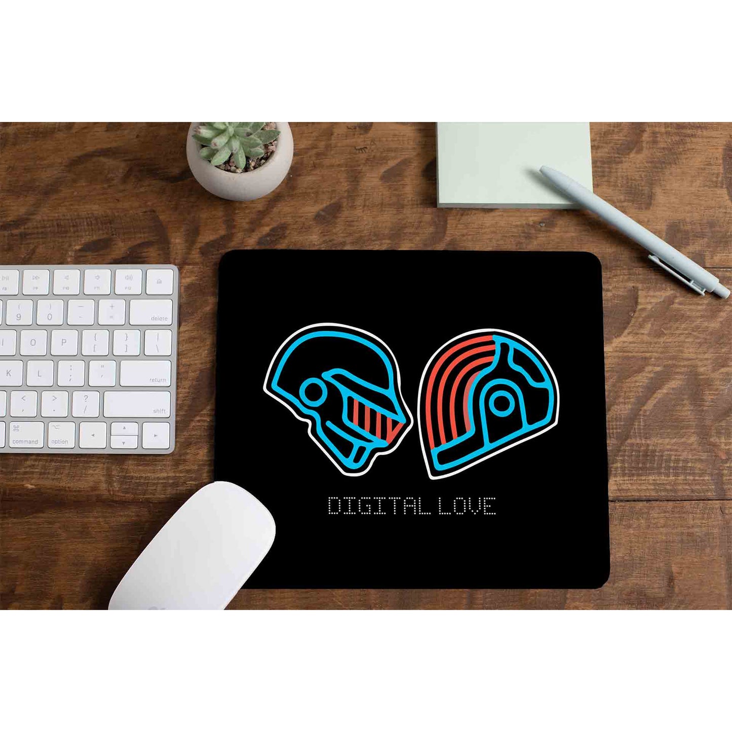 daft punk digital love mousepad logitech large anime music band buy online united states of america usa the banyan tee tbt men women girls boys unisex