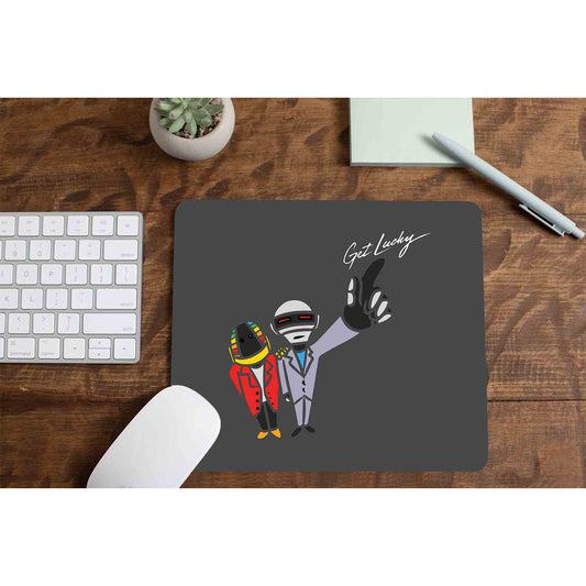 daft punk get lucky mousepad logitech large anime music band buy online united states of america usa the banyan tee tbt men women girls boys unisex