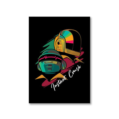 daft punk instant crush poster wall art buy online united states of america usa the banyan tee tbt a4