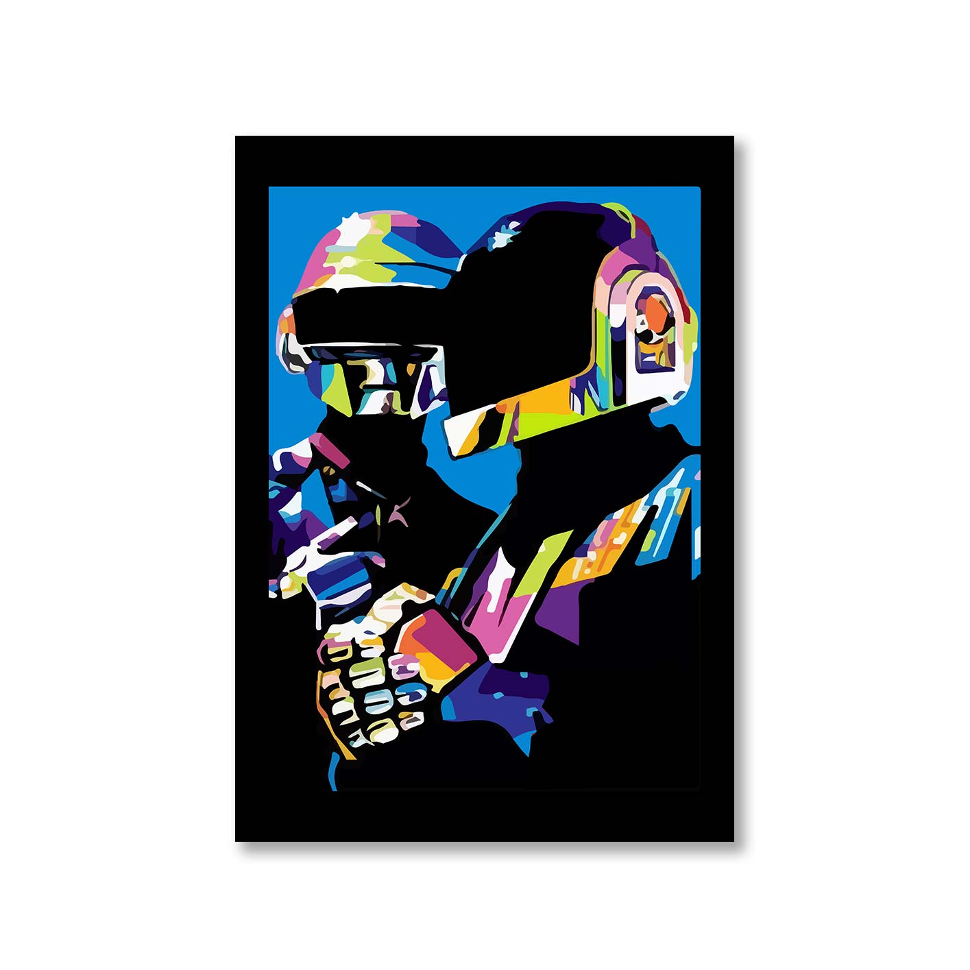 daft punk the duo poster wall art buy online united states of america usa the banyan tee tbt a4