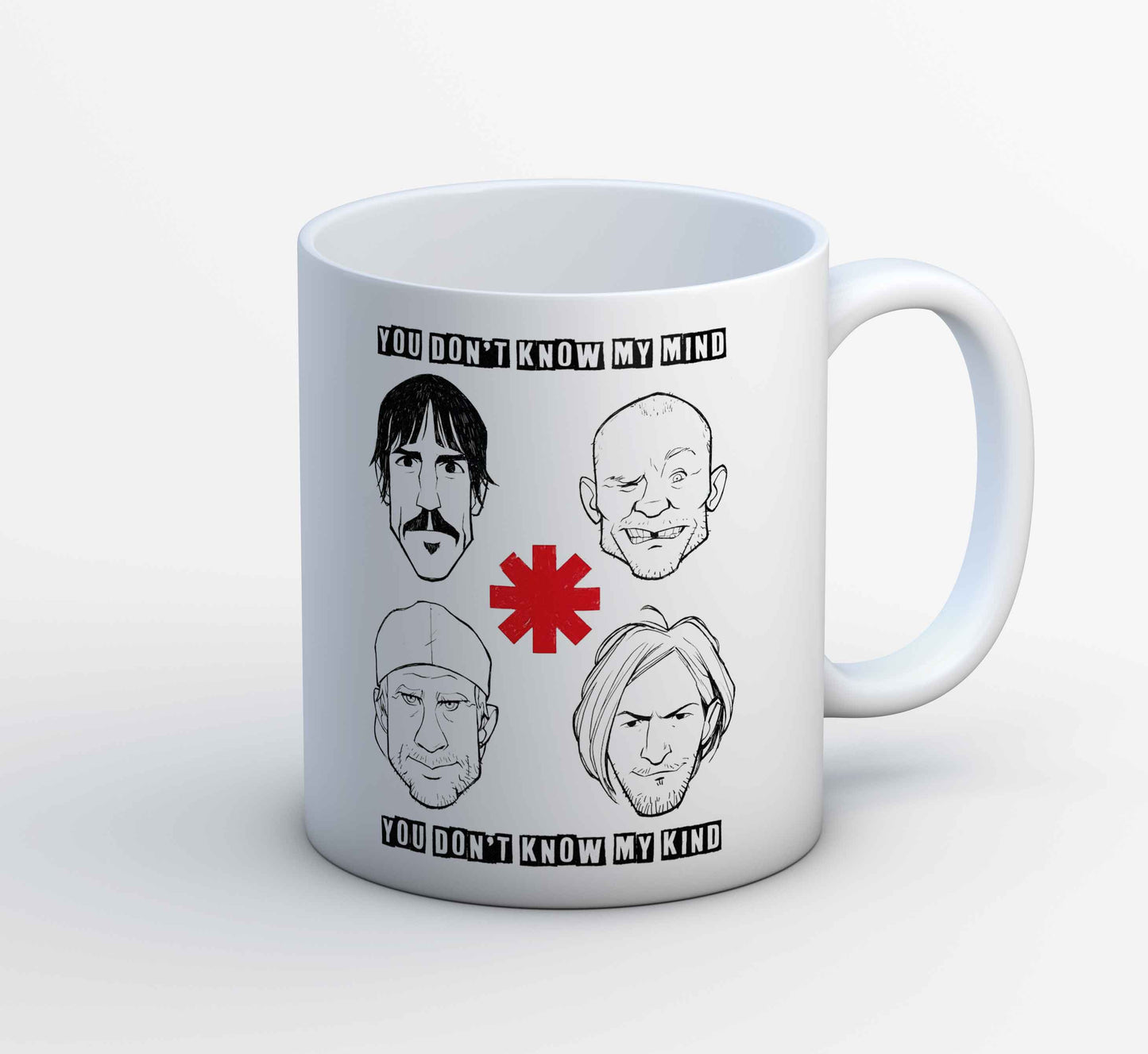 red hot chili peppers dark necessities mug coffee ceramic music band buy online usa united states of america the banyan tee tbt men women girls boys unisex