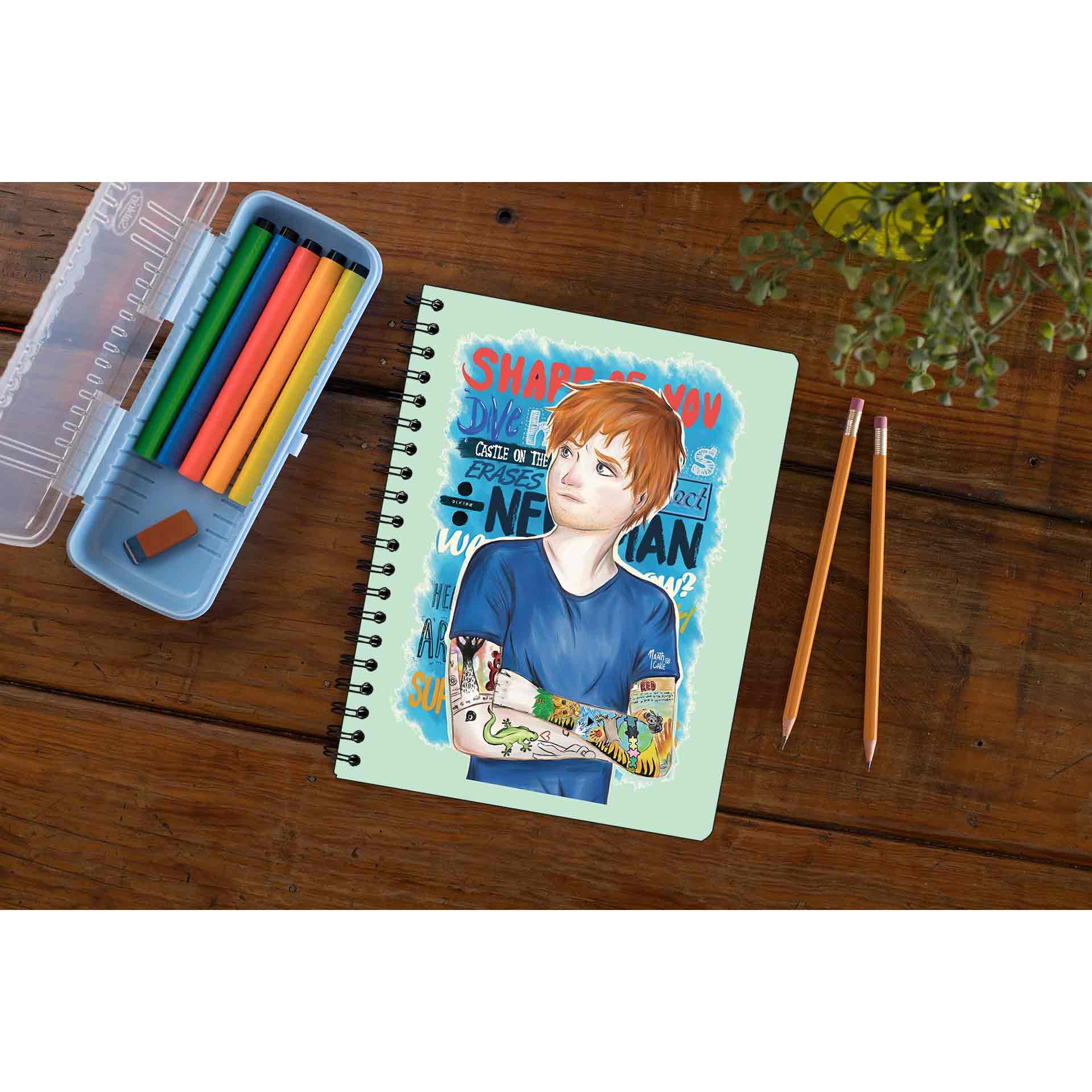 ed sheeran teddy notebook notepad diary buy online united states of america usa the banyan tee tbt unruled