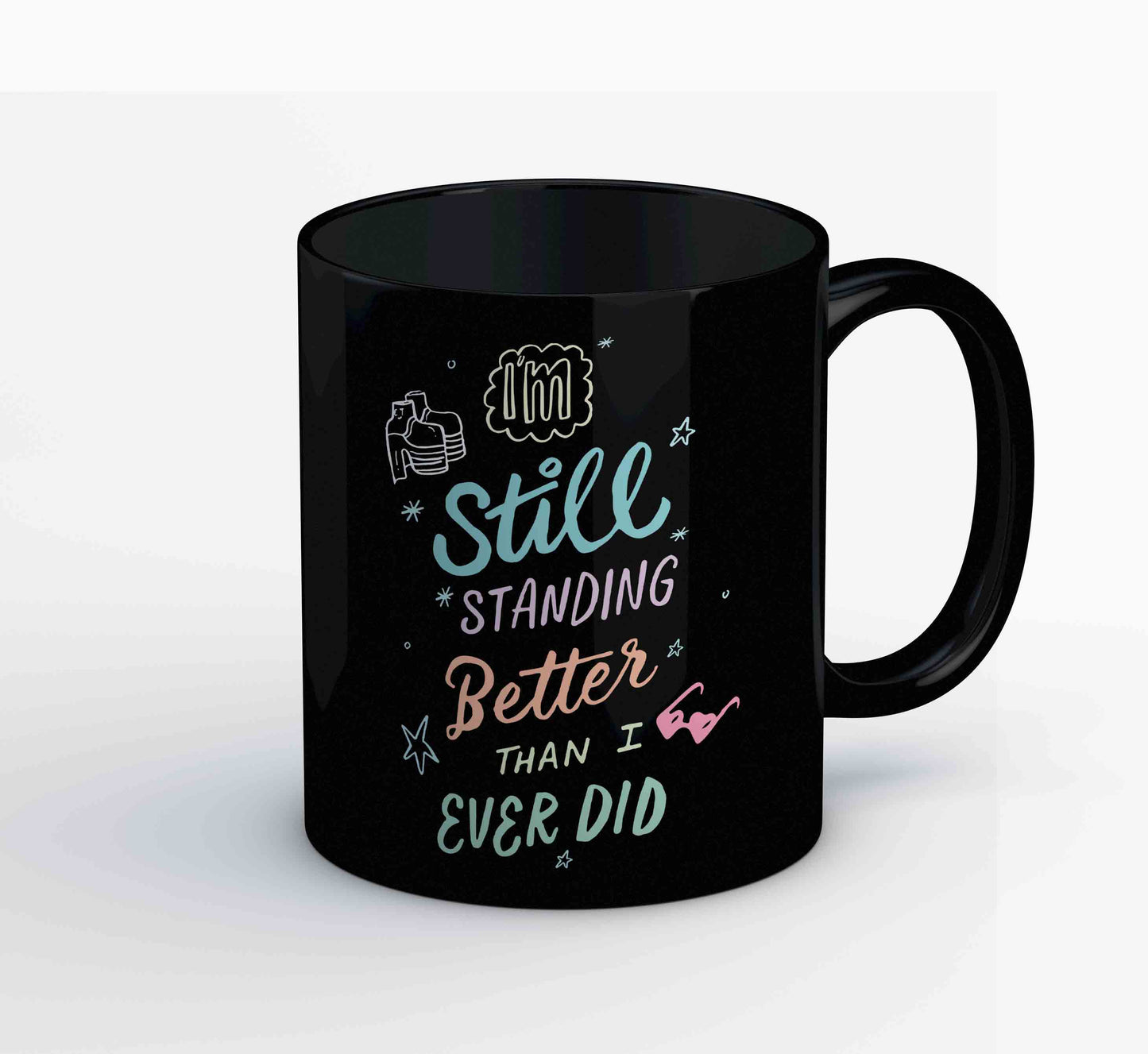 elton john i'm still standing mug coffee ceramic music band buy online usa united states of america the banyan tee tbt men women girls boys unisex  better than i ever did