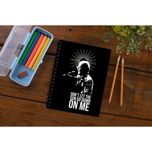 elton john don't let the sun go down on me notebook notepad diary buy online united states of america usa the banyan tee tbt unruled