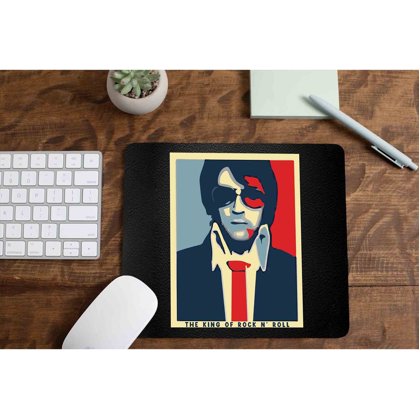 elvis presley the king of rock 'n roll mousepad logitech large anime music band buy online united states of america usa the banyan tee tbt men women girls boys unisex