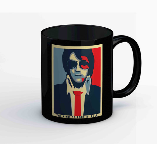 elvis presley the king of rock 'n roll mug coffee ceramic music band buy online usa united states of america the banyan tee tbt men women girls boys unisex