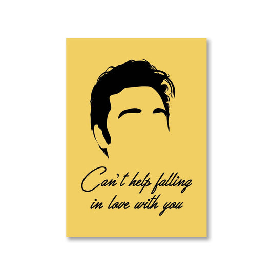 elvis presley can't help falling in love with you poster wall art buy online united states of america usa the banyan tee tbt a4