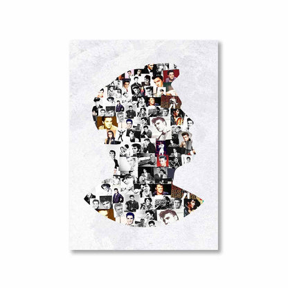 elvis presley rock 'n roll mosaic poster wall art buy online united states of america usa the banyan tee tbt a4