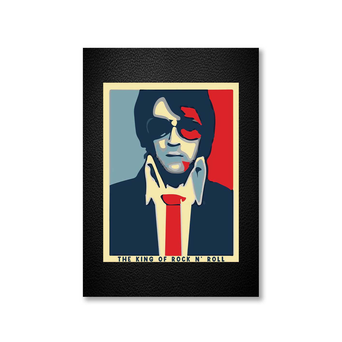 elvis presley the king of rock 'n roll poster wall art buy online united states of america usa the banyan tee tbt a4