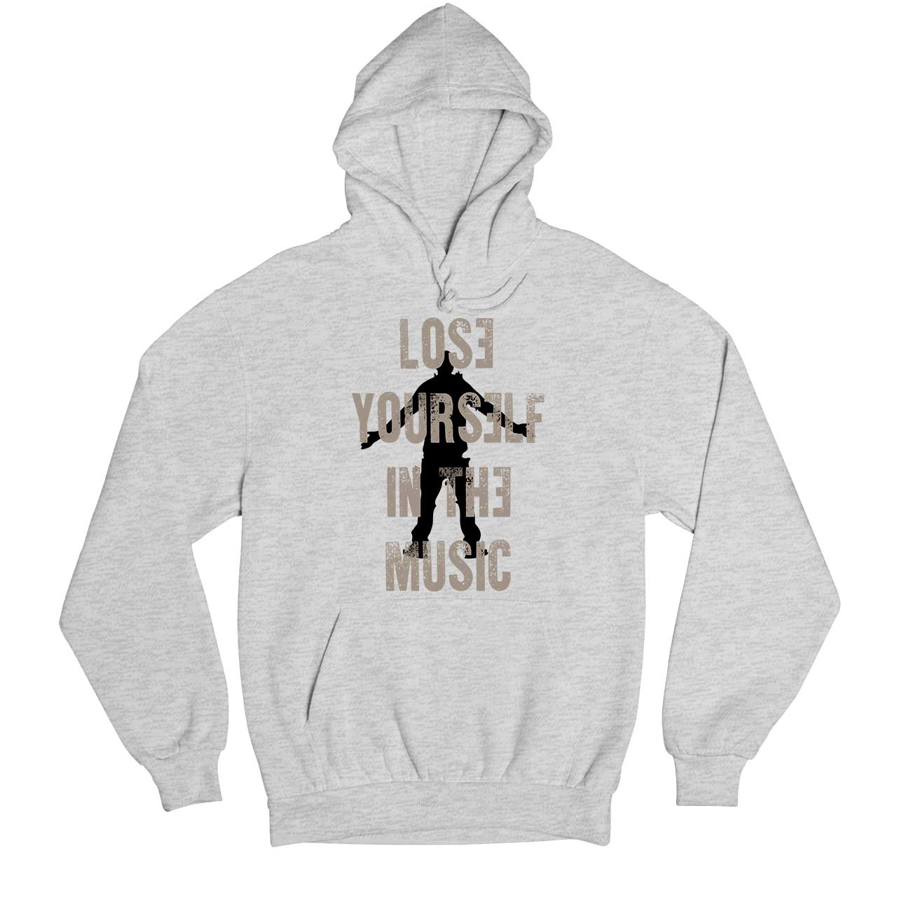 eminem lose yourself for the music hoodie hooded sweatshirt winterwear music band buy online usa united states of america the banyan tee tbt men women girls boys unisex gray