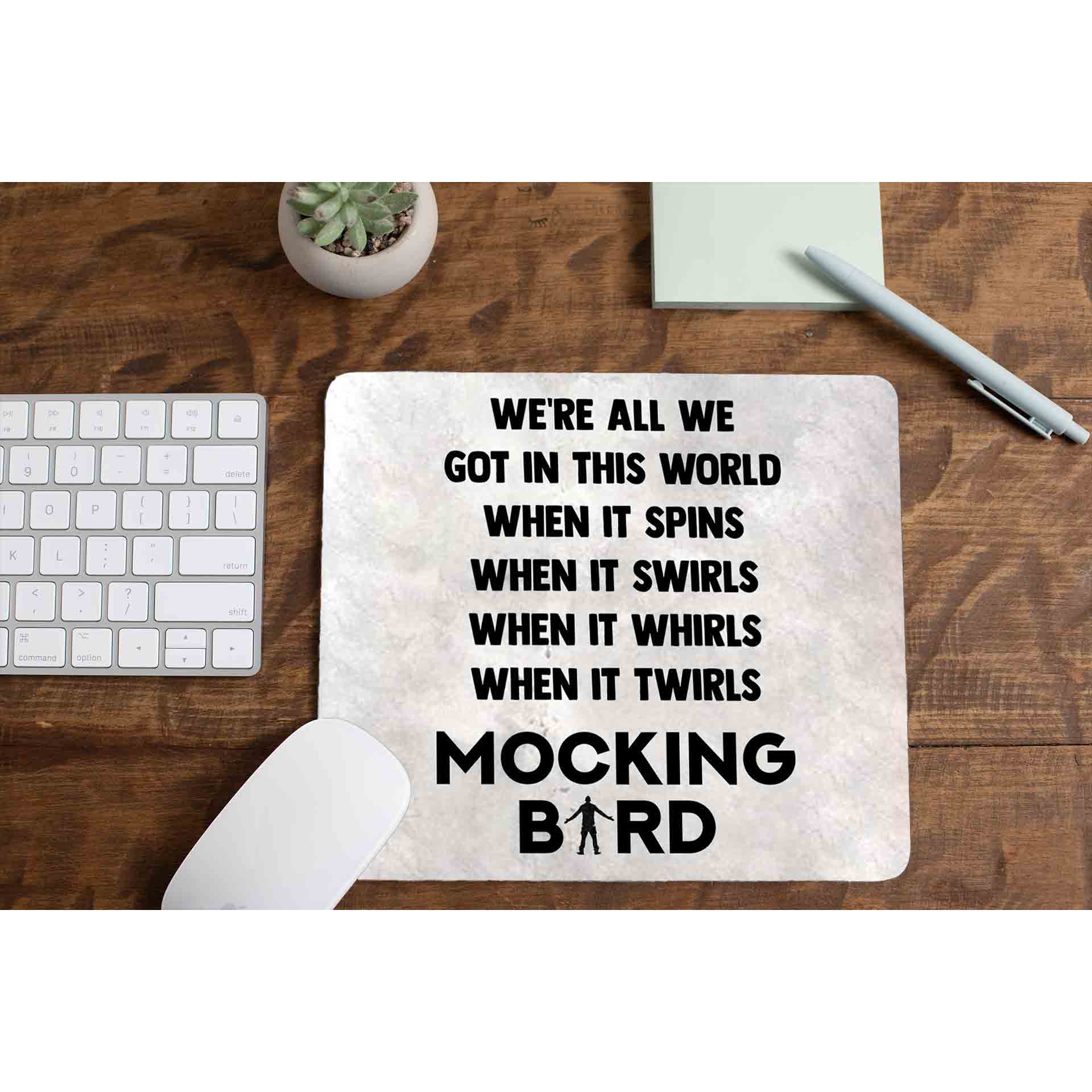 eminem mocking bird mousepad logitech large anime music band buy online united states of america usa the banyan tee tbt men women girls boys unisex