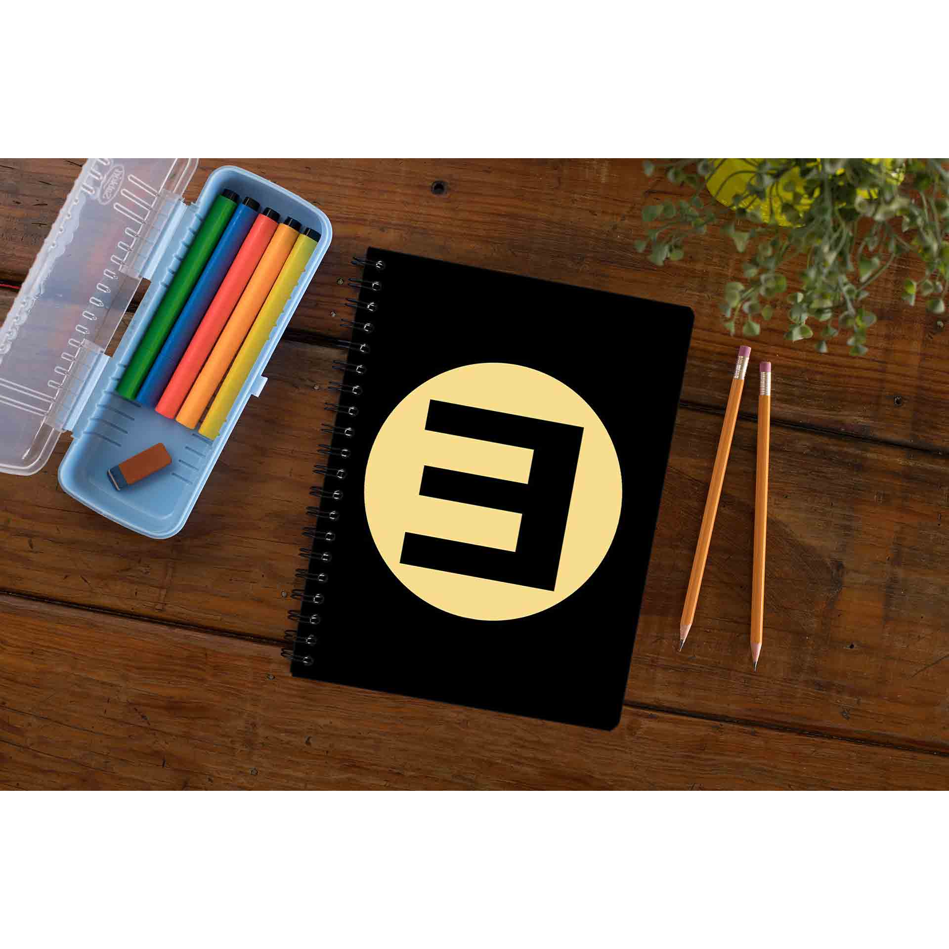 eminem e notebook notepad diary buy online united states of america usa the banyan tee tbt unruled icon