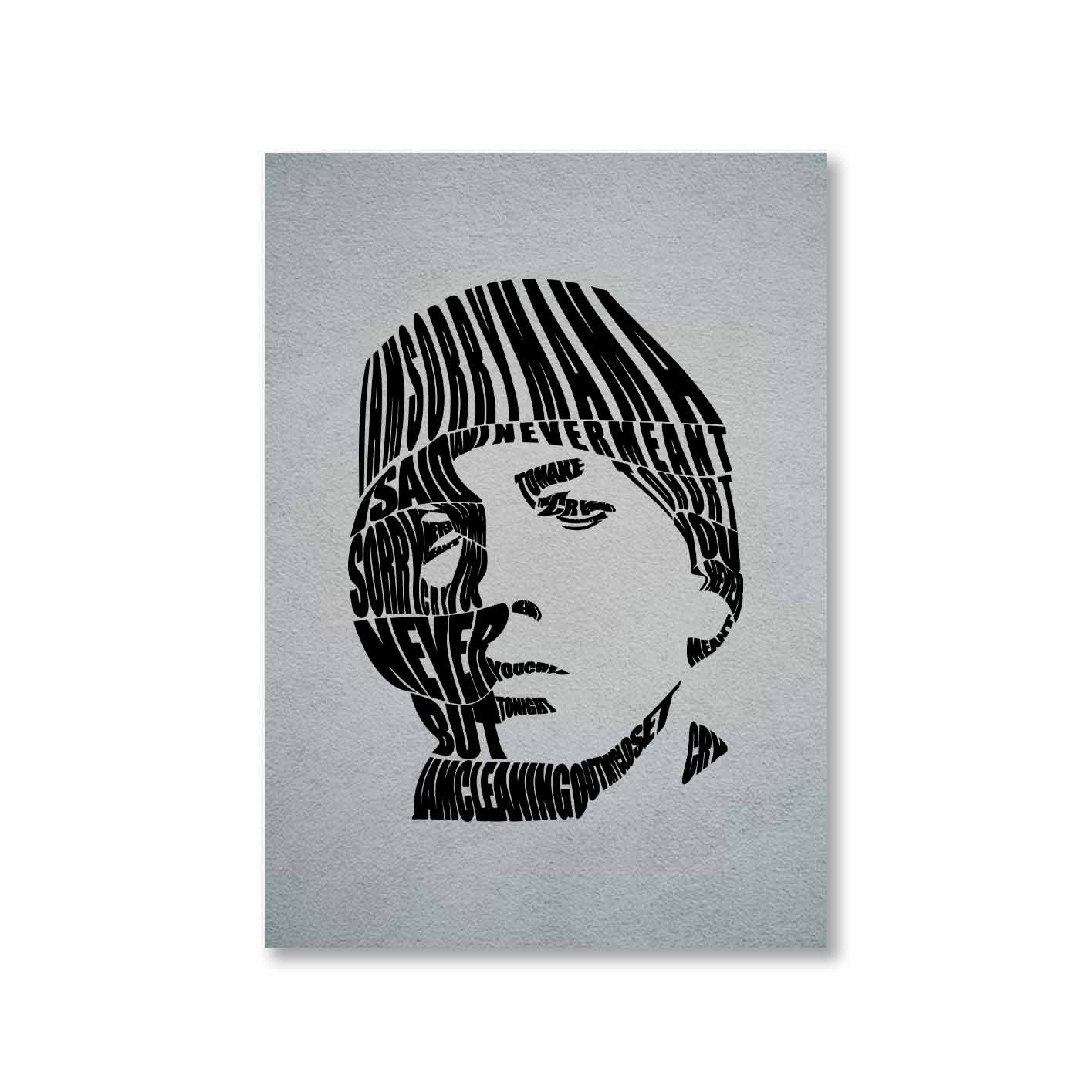 eminem cleaning out my closet poster wall art buy online united states of america usa the banyan tee tbt a4