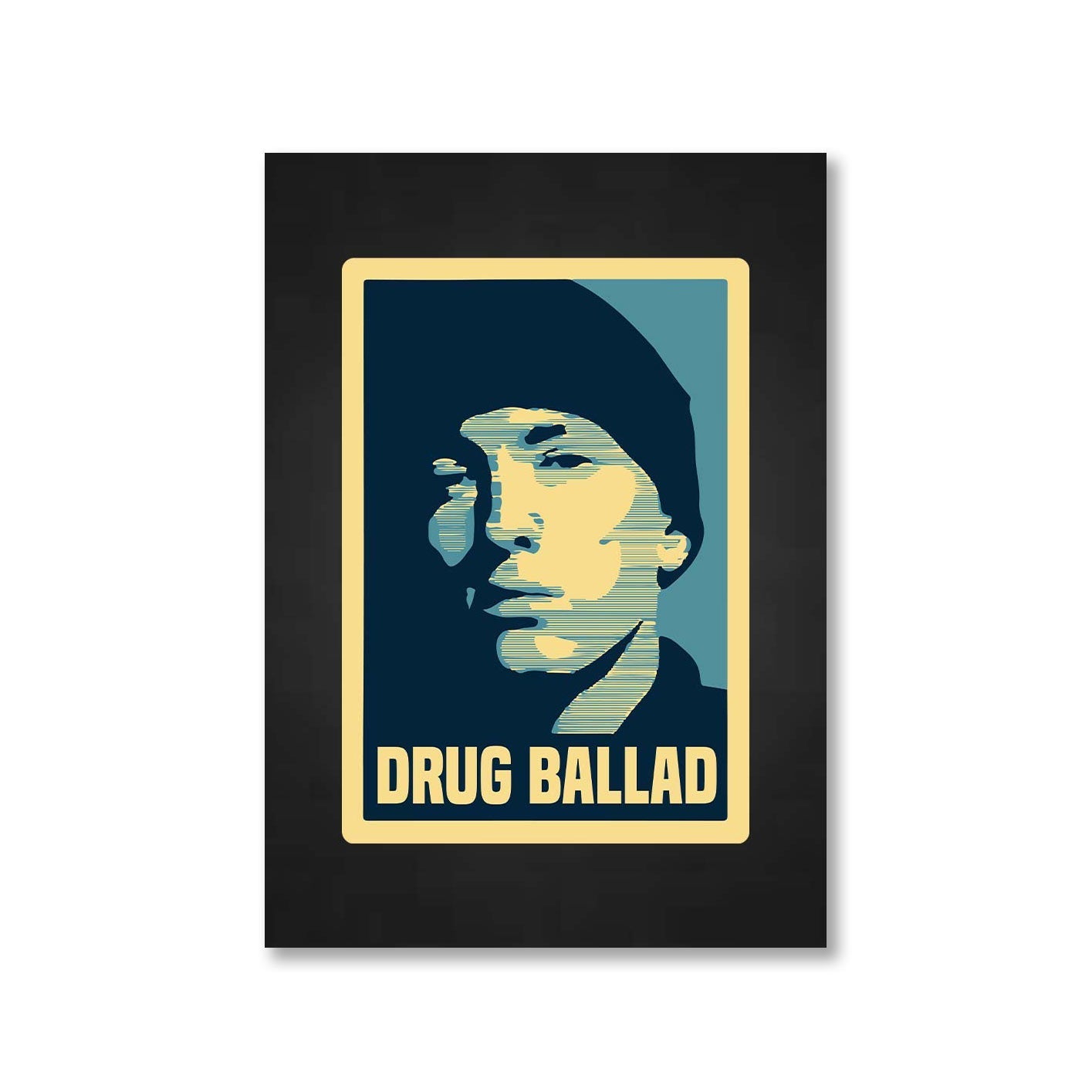 eminem drug ballad poster wall art buy online united states of america usa the banyan tee tbt a4