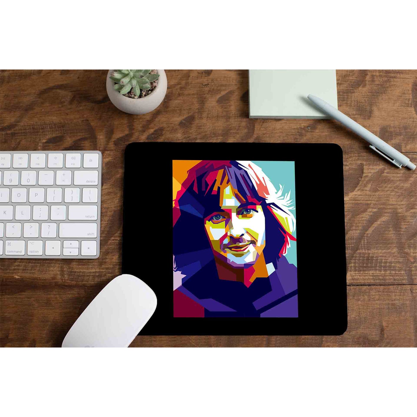 eric clapton pop art mousepad logitech large anime music band buy online united states of america usa the banyan tee tbt men women girls boys unisex