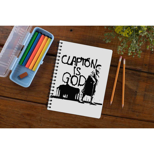 eric clapton clapton is god notebook notepad diary buy online united states of america usa the banyan tee tbt unruled