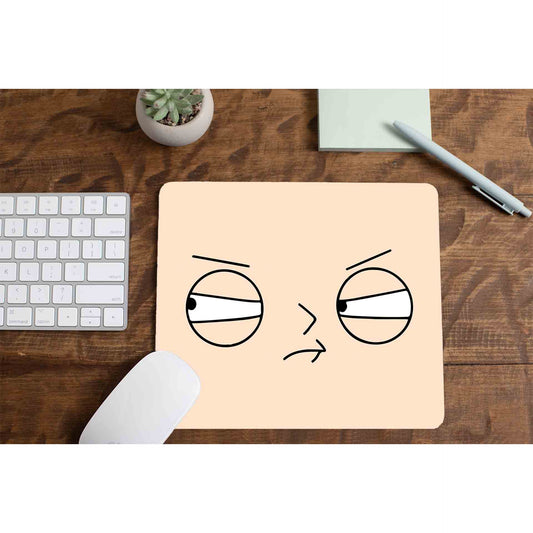 family guy stewie mousepad logitech large anime tv & movies buy online united states of america usa the banyan tee tbt men women girls boys unisex  griffin