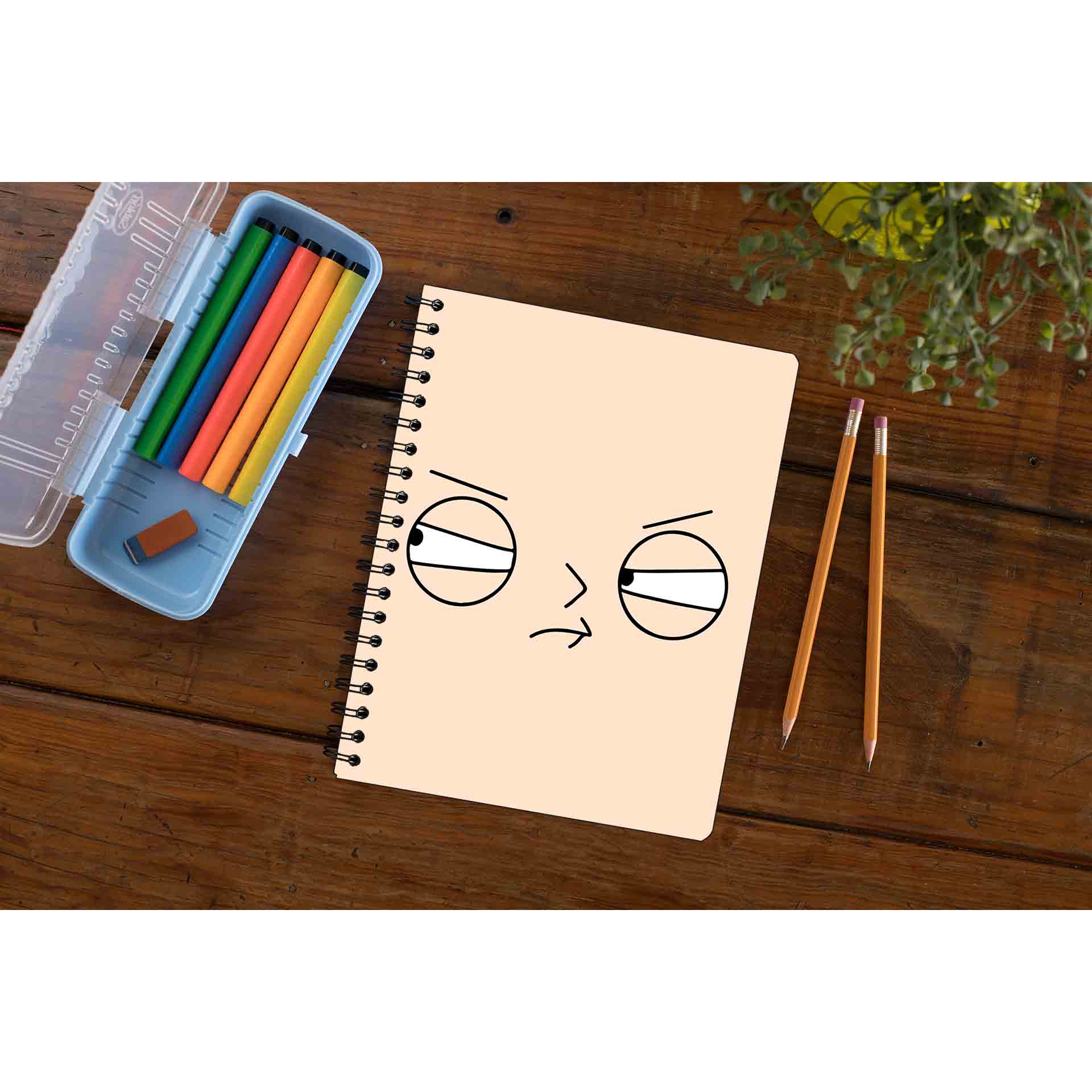 family guy stewie notebook notepad diary buy online united states of america usa the banyan tee tbt unruled griffin