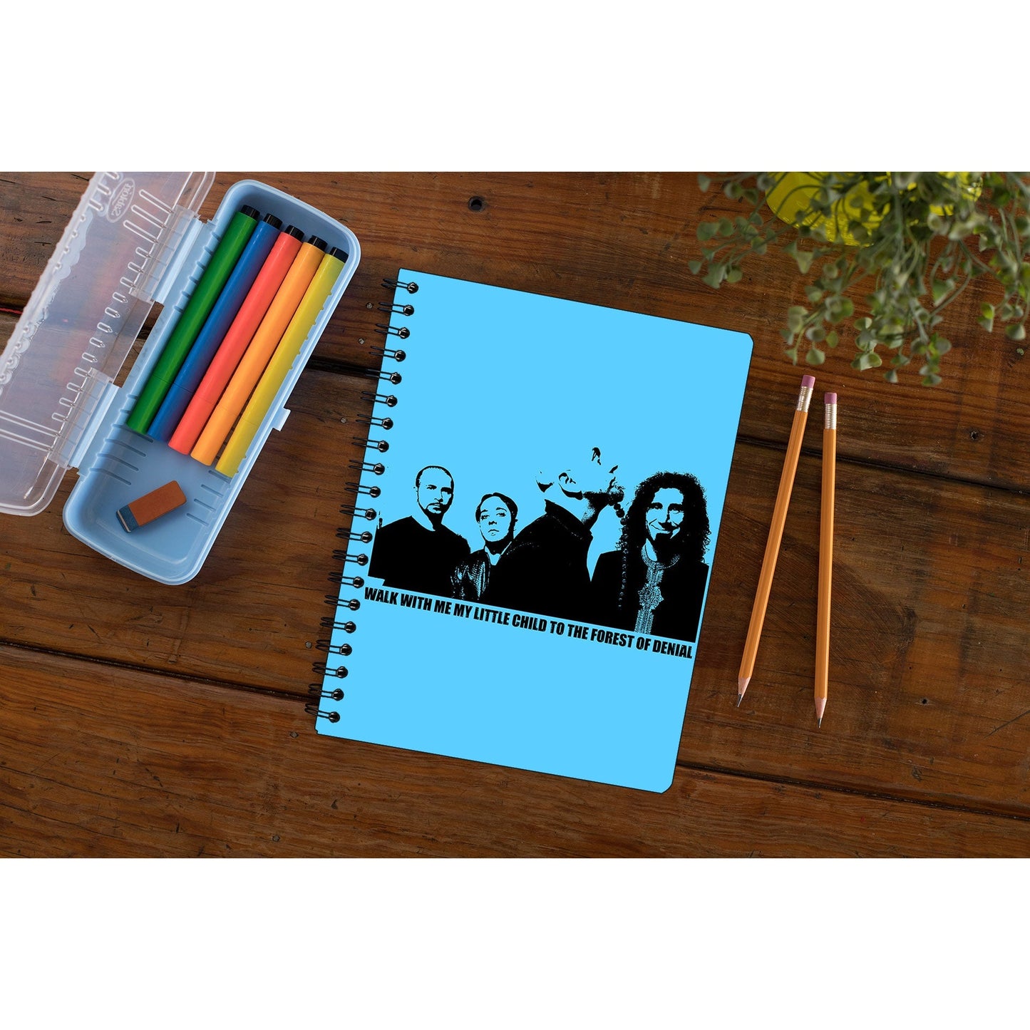 system of a down forest notebook notepad diary buy online united states of america usa the banyan tee tbt unruled