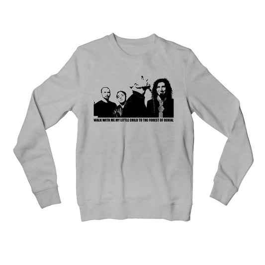 system of a down forest sweatshirt upper winterwear music band buy online united states of america usa the banyan tee tbt men women girls boys unisex gray