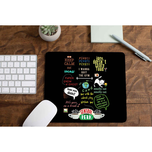 Friends Mousepad - Doodle The Banyan Tee TBT