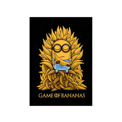 game of thrones poster - banana throne the banyan tee tbt wall design digital canva maker united states of america usa online buy wall art for bedroom designs home walls decor