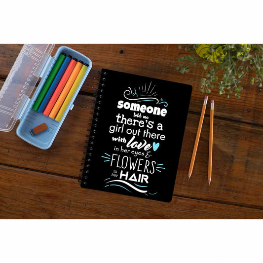 Led Zeppelin Notebook - The Song Remains The Same Notebook The Banyan Tee TBT