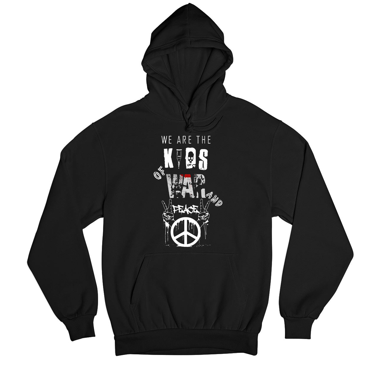 green day kids of war and peace hoodie hooded sweatshirt winterwear music band buy online usa united states of america the banyan tee tbt men women girls boys unisex black