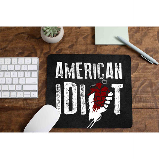 green day american idiot mousepad logitech large anime music band buy online united states of america usa the banyan tee tbt men women girls boys unisex