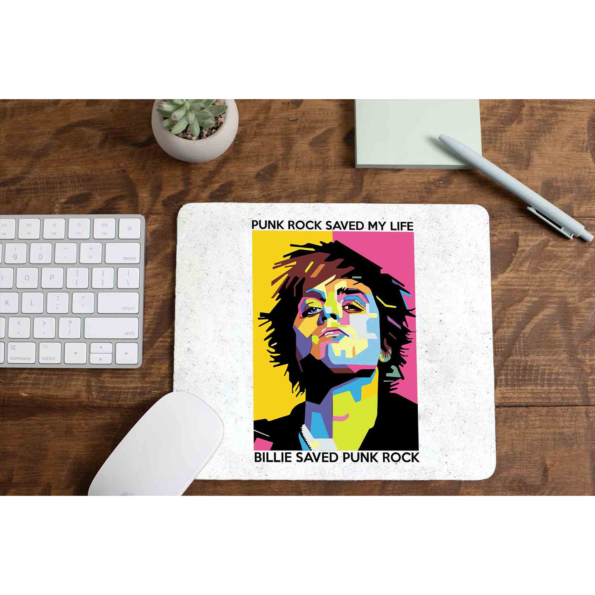 green day punk rock saved my life mousepad logitech large anime music band buy online united states of america usa the banyan tee tbt men women girls boys unisex