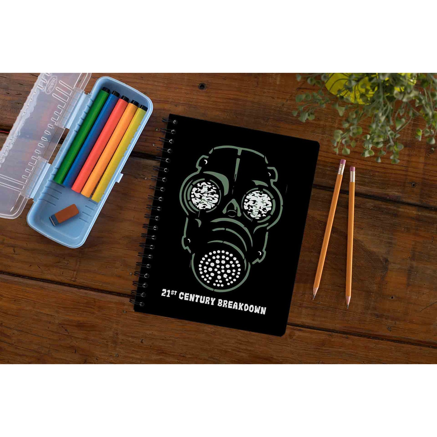 green day 21st century breakdown notebook notepad diary buy online united states of america usa the banyan tee tbt unruled