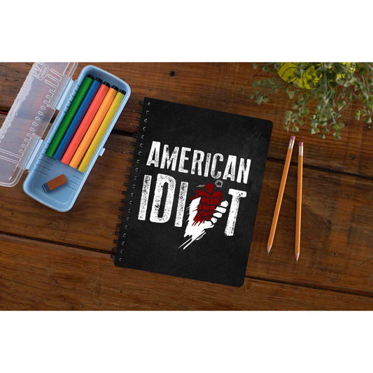 green day american idiot notebook notepad diary buy online united states of america usa the banyan tee tbt unruled