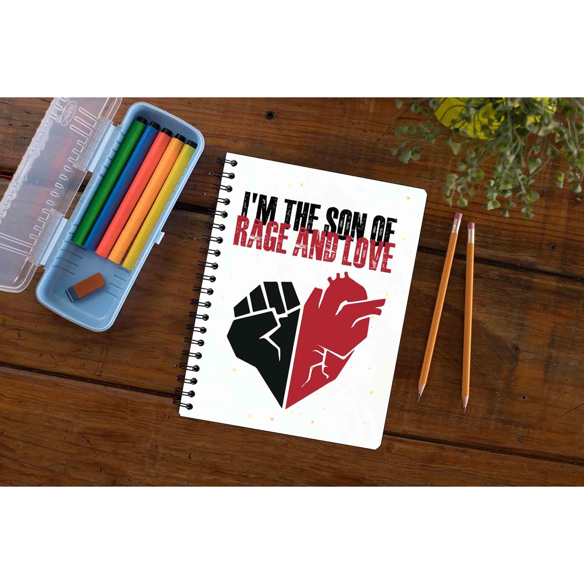 green day jesus of suburbia notebook notepad diary buy online united states of america usa the banyan tee tbt unruled i'm the son of rage and love