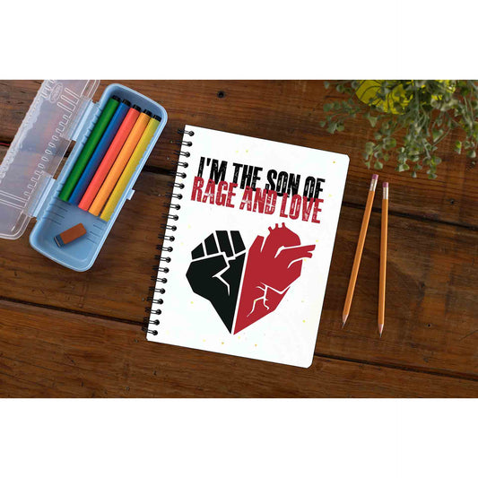 green day jesus of suburbia notebook notepad diary buy online united states of america usa the banyan tee tbt unruled i'm the son of rage and love