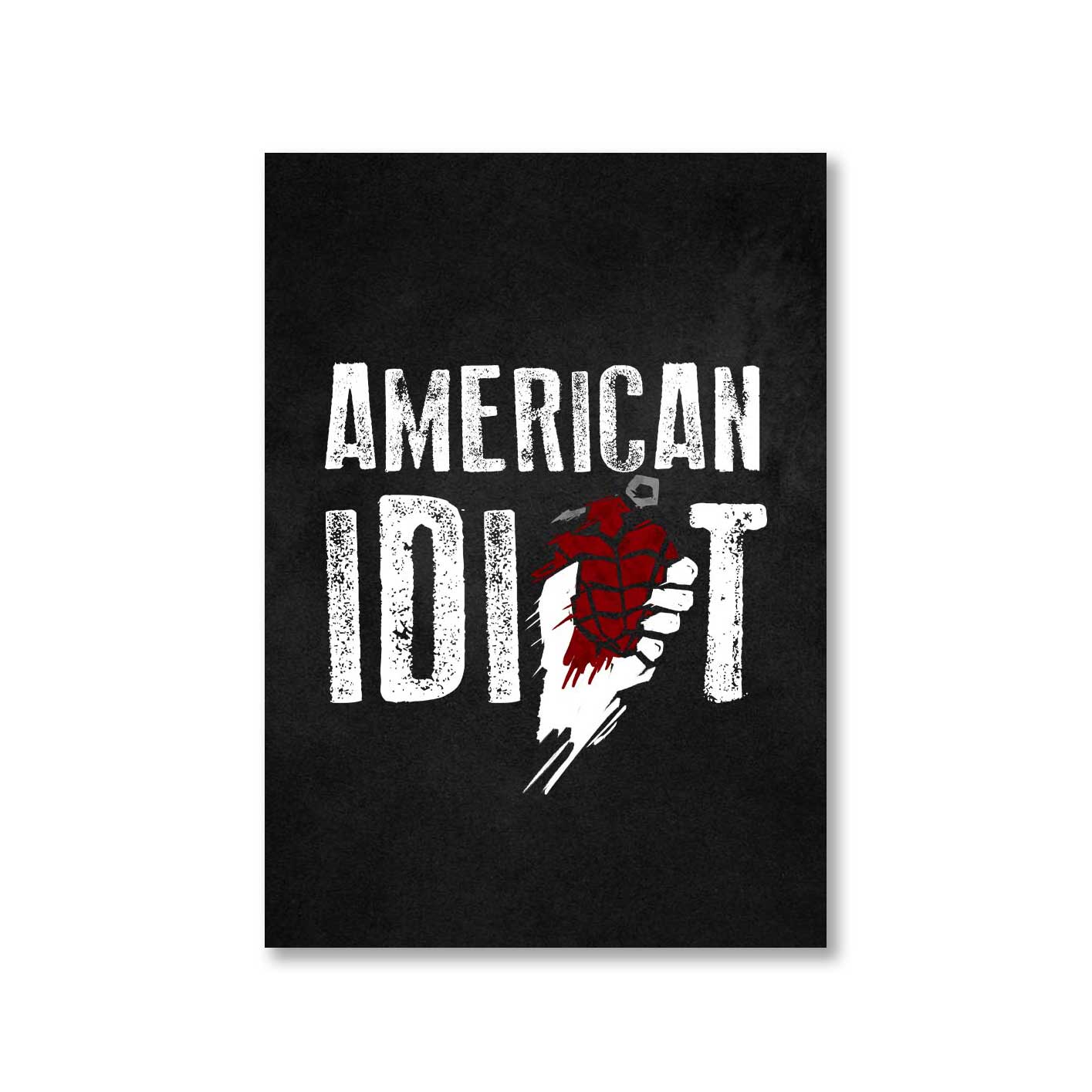 green day american idiot poster wall art buy online united states of america usa the banyan tee tbt a4