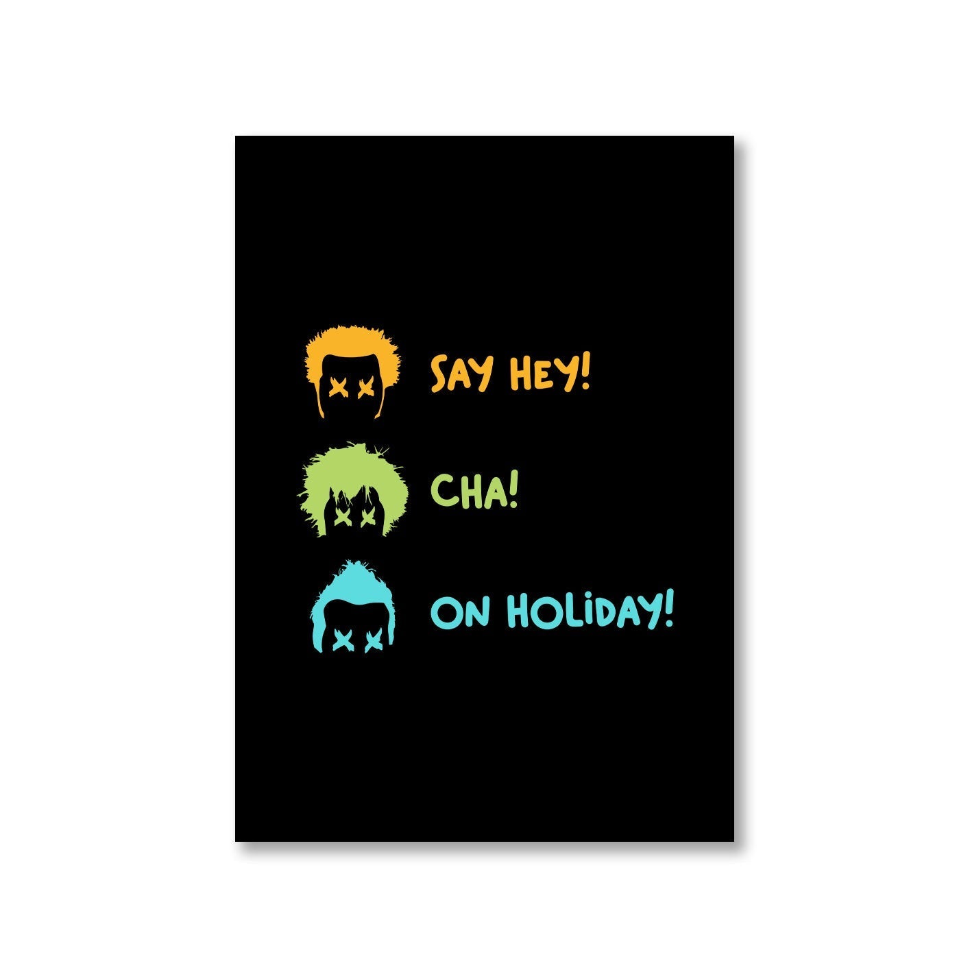 green day holiday poster wall art buy online united states of america usa the banyan tee tbt a4