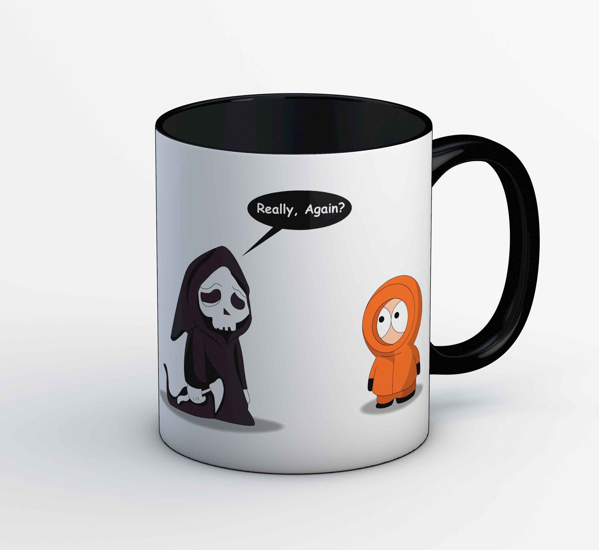 south park grim reaper mug coffee ceramic tv & movies buy online usa united states of america the banyan tee tbt men women girls boys unisex  south park kenny cartman stan kyle cartoon character illustration grim reaper