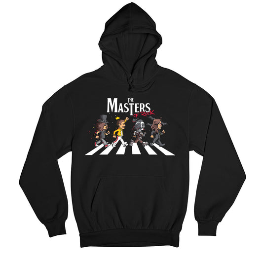 guns n' roses the masters of rock hoodie hooded sweatshirt winterwear music band buy online usa united states of america the banyan tee tbt men women girls boys unisex black