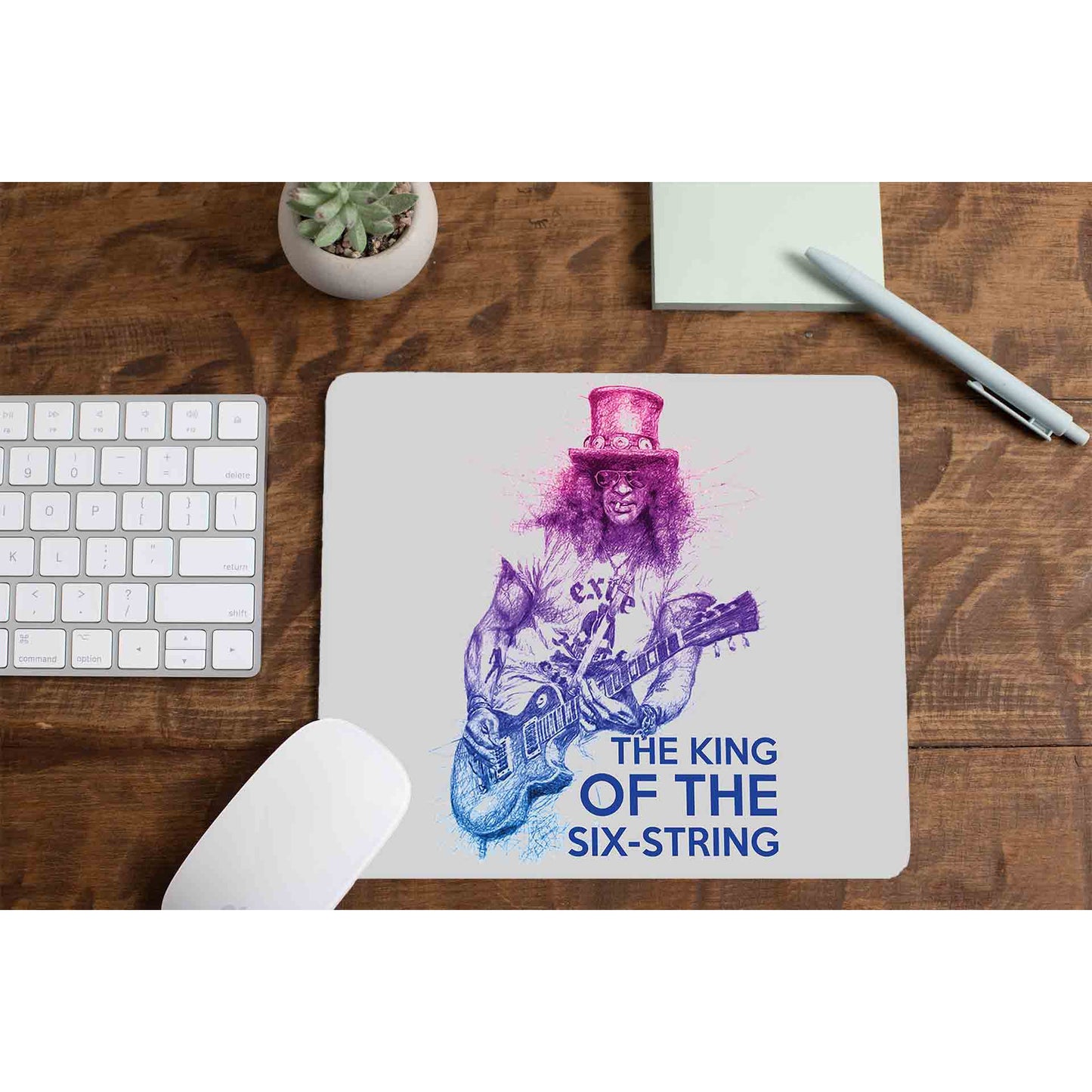 guns n' roses the king of the six string - slash mousepad logitech large anime music band buy online united states of america usa the banyan tee tbt men women girls boys unisex