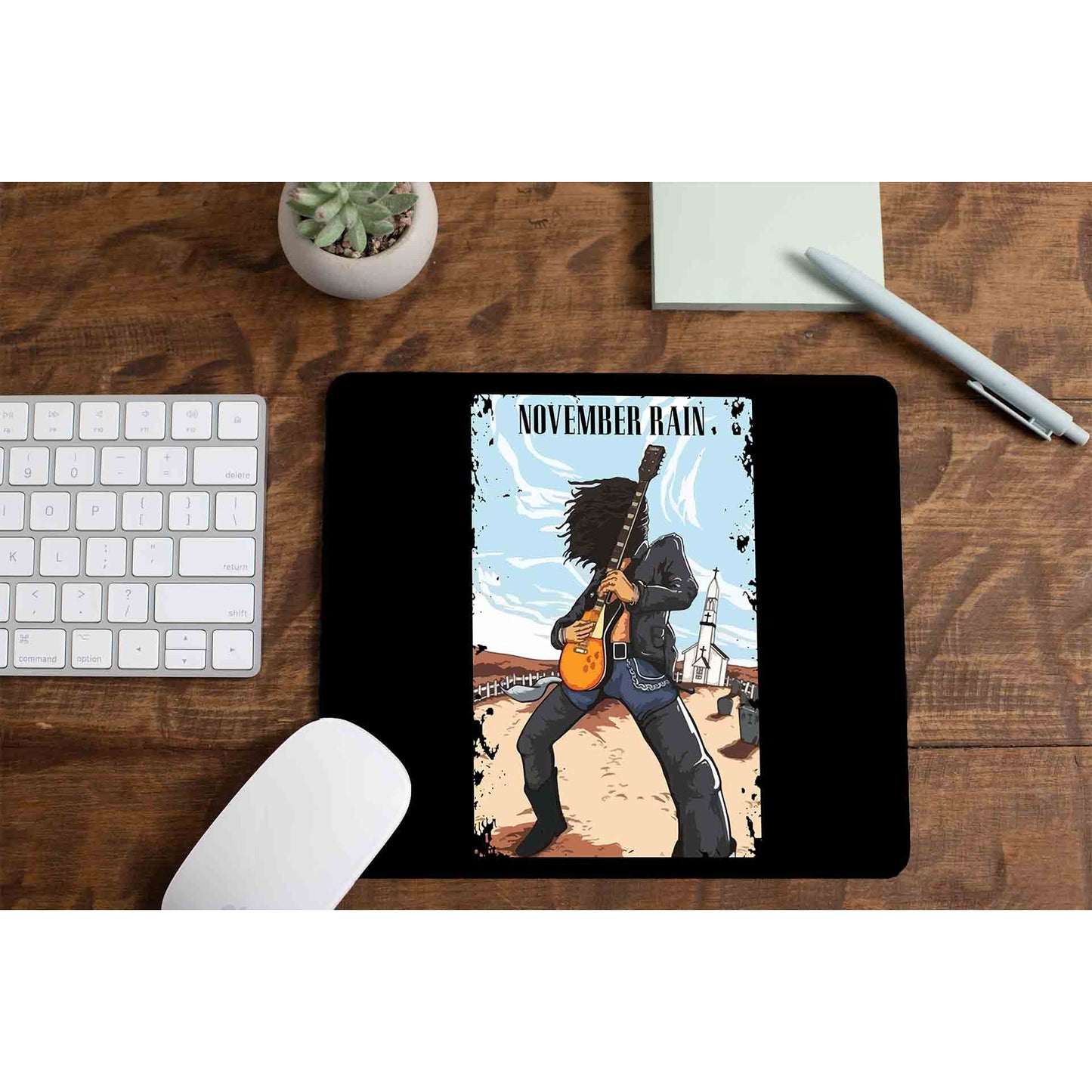 guns n' roses november rain mousepad logitech large anime music band buy online united states of america usa the banyan tee tbt men women girls boys unisex