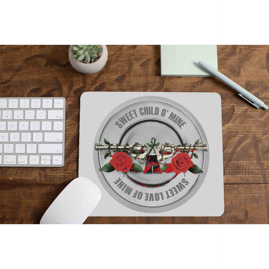 guns n' roses sweet child o' mine mousepad logitech large anime music band buy online united states of america usa the banyan tee tbt men women girls boys unisex