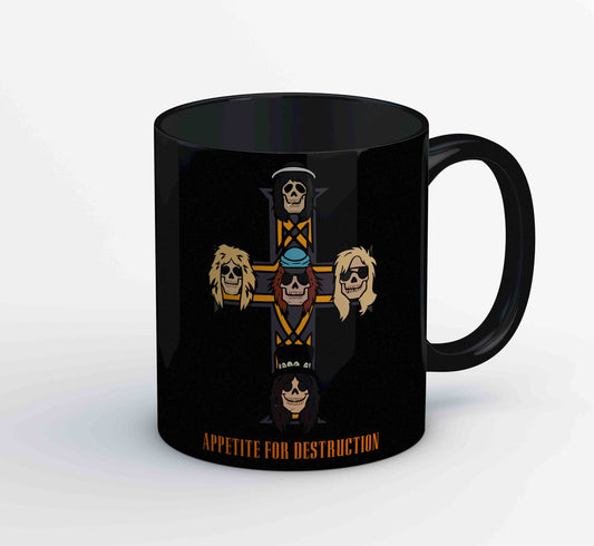 guns n' roses appetite for destruction mug coffee ceramic music band buy online usa united states of america the banyan tee tbt men women girls boys unisex