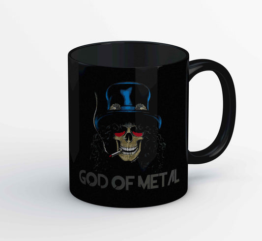 guns n' roses god of metal - slash mug coffee ceramic music band buy online usa united states of america the banyan tee tbt men women girls boys unisex