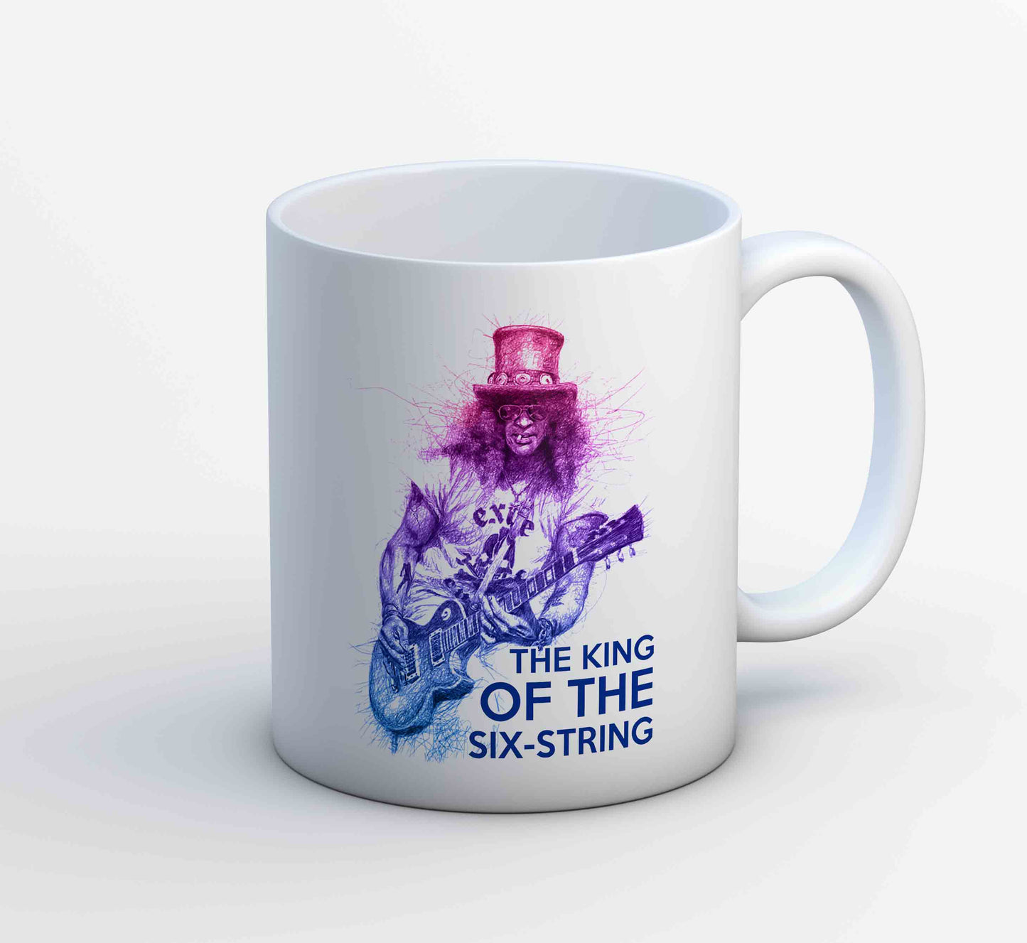 guns n' roses the king of the six string - slash mug coffee ceramic music band buy online usa united states of america the banyan tee tbt men women girls boys unisex