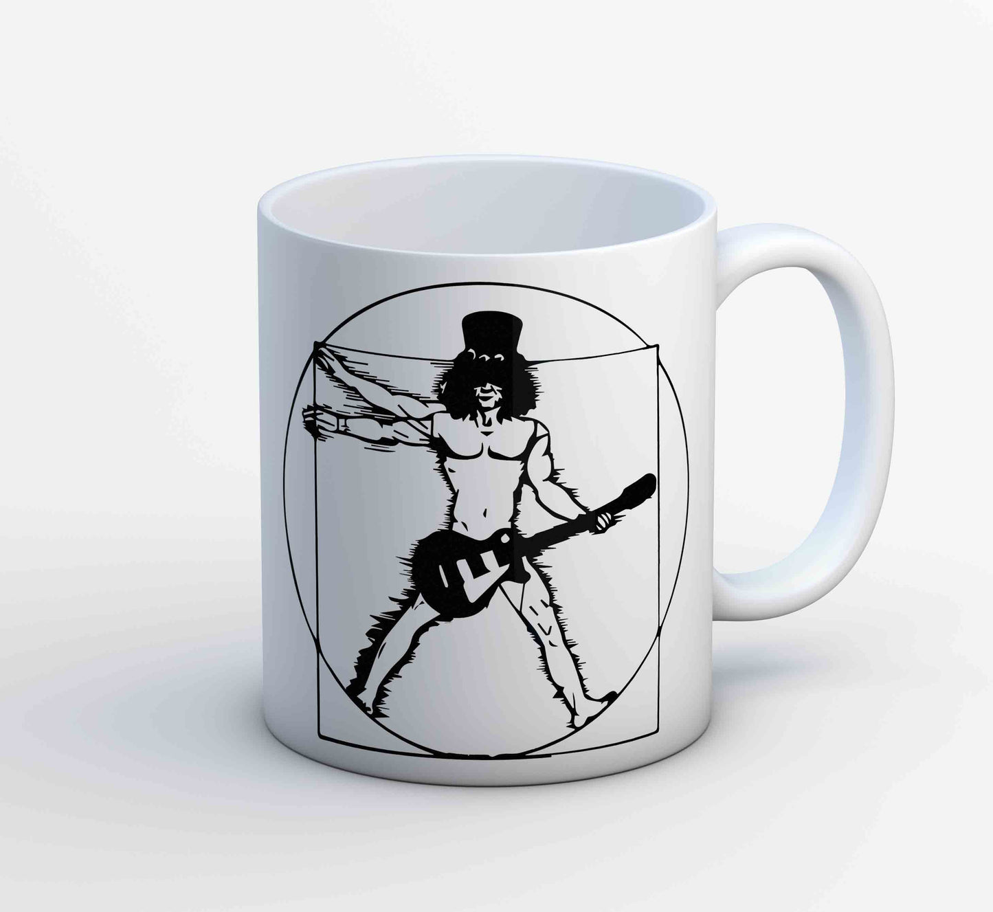 guns n' roses the vitruvian guitar man - slash mug coffee ceramic music band buy online usa united states of america the banyan tee tbt men women girls boys unisex