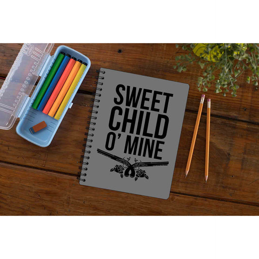 guns n' roses sweet child o' mine notebook notepad diary buy online united states of america usa the banyan tee tbt unruled