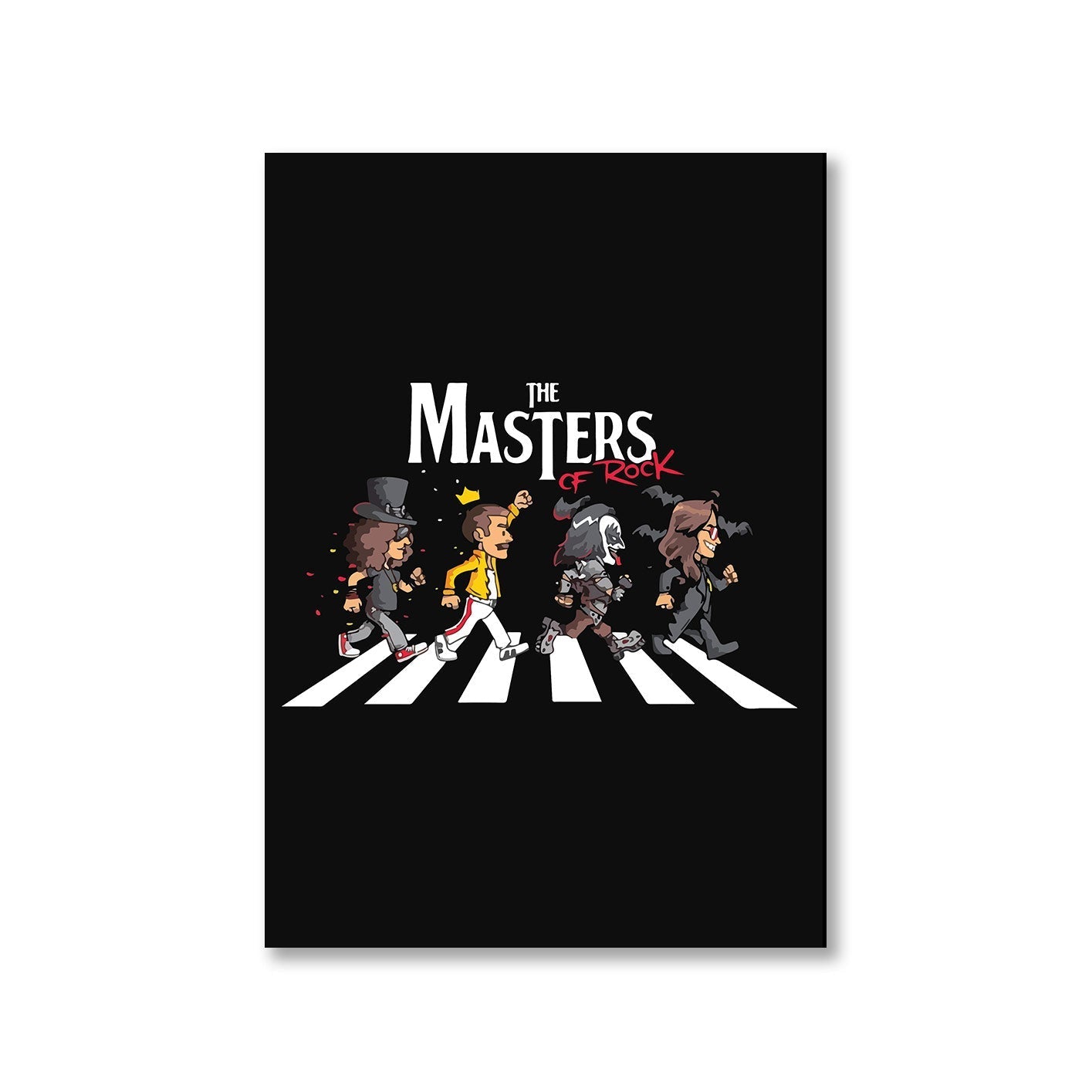 guns n' roses the masters of rock poster wall art buy online united states of america usa the banyan tee tbt a4